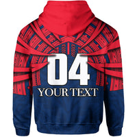 Custom Vibe Hoodie Samoa Zip Hoodie Special Polynesian No.1 - Polynesian Pride