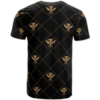 Kanaka Maoli T Shirt Regal Gold AH - Polynesian Pride