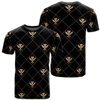 Kanaka Maoli T Shirt Regal Gold AH Unisex Gold - Polynesian Pride