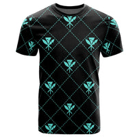 Kanaka Maoli T Shirt Regal Turquoise AH - Polynesian Pride