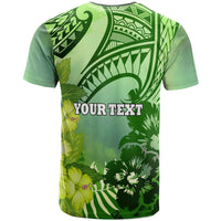 Hawaii Custom Polynesian T Shirt Kapaa High School Hawaiian Warrior Polynesian Culture Hibicus LT10 - Polynesian Pride