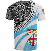 Fiji Melanesian T Shirt Floral Pattern - Polynesian Pride