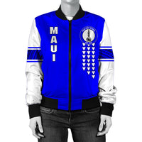(Personalized) Hawaii Bomber Jacket - Maui High Custom Your Class Bomber Jacket AH - Polynesian Pride