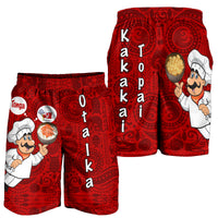 Tonga All Over Print Men's Shorts - Coconut Dishes - Polynesian Pride