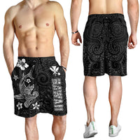 Hawaii Hammerhead Shark Hibiscus Hawaii Pattern Men Short - LT2 - Polynesian Pride
