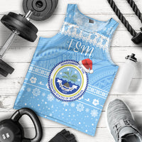 (Custom Personalised) Federated States of Micronesia Christmas Men Tank Top Simple Style - FSM Seal LT8 - Polynesian Pride