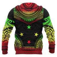 Federated States of Micronesia Hoodie Reggae Color Version Chief Style - Polynesian Pride