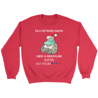 Samoa T Shirt Im A Tattooed Santa - Polynesian Pride