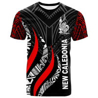 New Caledonia T Shirt New Caledonia Strong Fire Pattern Red Unisex Red - Polynesian Pride