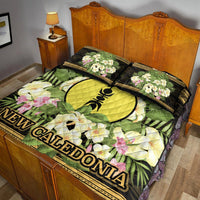 New Caledonia Quilt Bed Set - Polynesian Gold Patterns Collection - Polynesian Pride