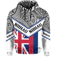 Hawaii Flag Niihau Hoodie Mit Style - Polynesian Pride
