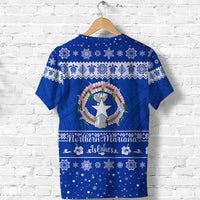 Northern Mariana Islands Christmas T Shirt Simple Style LT8 - Polynesian Pride