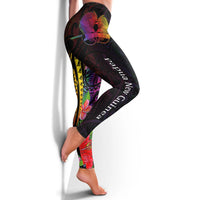 Papua New Guinea Leggings - Tropical Hippie Style - Polynesian Pride
