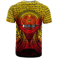 Papua New Giunea T Shirt PNG Circle Pattern - Polynesian Pride
