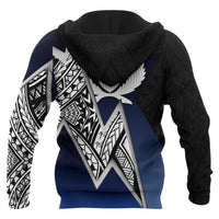 Pohnpei Micronesian Hoodie White Lighting Piece - Polynesian Pride
