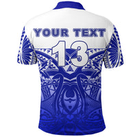 Custom Makoi Bulldogs Polo Shirt Forever Fiji Rugby Version Fresh 02 Custom Text and Number LT13 - Polynesian Pride