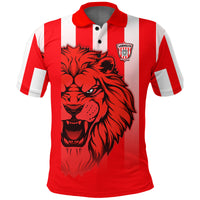 LABASA FA Polo Shirt Football Fijian LT13 Unisex Red - Polynesian Pride