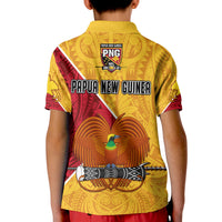 The Kumuls PNG Polo Shirt KID Papua New Guinea Polynesian Dynamic Style LT14 - Polynesian Pride