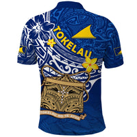 Tokelau Polo Shirt National Badge Polynesian Happy 74th Independence Anniversary LT14 - Polynesian Pride