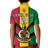 (Custom Text and Number) Vanuatu 1980 Polo Shirt Vanuatuan Independence Day LT13 - Polynesian Pride