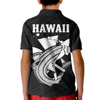 Custom Hawaii Polo Shirt Kakau Kanaka Maoli Combine Polynesian Shark Ver.07 LT14 - Polynesian Pride