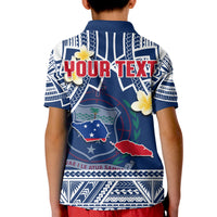 Custom Samoa Polo Shirt Samoan Plumeria Flowers Mix Polynesian Pattern LT14 - Polynesian Pride