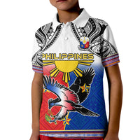 Custom Philippines Polo Shirt Polynesian Filipino Pattern With Eagle LT14 - Polynesian Pride
