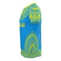 Palau All Over T Shirt Palau Seal Coat Of Arms Polynesian Tattoo Style Style - Polynesian Pride