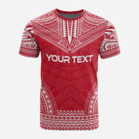 Papua New Guinea Custom T Shirt Papua New Guinea Coat Of Arms Polynesian Chief Tattoo Black Version - Polynesian Pride