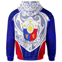 Philippines Hoodie Polynesian Sport Style - Polynesian Pride