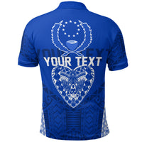 Custom FSM Pohnpei Heart Shape Polo Shirt Micronesia Pattern LT7 - Polynesian Pride
