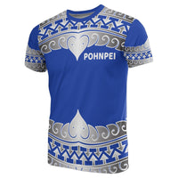 Pohnpei All Over T Shirt Pohnpei Wave Style - Polynesian Pride