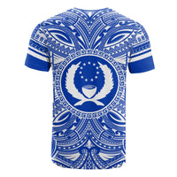 Pohnpei All T Shirt Pohnpei Coat Of Arms Polynesian Flag Color - Polynesian Pride