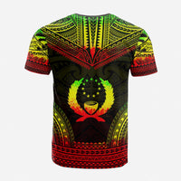 Pohnpei Custom T Shirt Pohnpei Flag Polynesian Chief Tattoo Reggae Version Unisex Reggae - Polynesian Pride