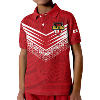 Custom Polynesian Pride Tonga Rugby Tongan Kupesi Ngatu Design Polo Shirt LT9 - Polynesian Pride