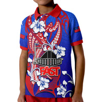 Special Samoa FAST Party Polo Shirt Tribal Samoan Hibiscus Design LT9 - Polynesian Pride