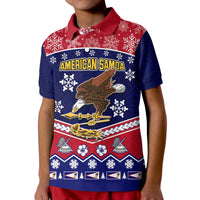 American Samoa Tribal Polynesian Christmas Vibe Polo Shirt LT9 - Polynesian Pride
