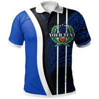 Pohnpei Polo Shirt Custom Special Unisex Blue - Polynesian Pride
