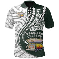 Takuilau College Polo Shirt Dark Green - Polynesian Pride