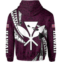 Polynesian King Culture Pink Hoodie Mega Style - Polynesian Pride