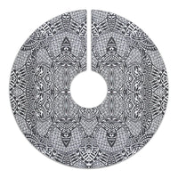 Polynesian Lauhala Mix White Tree Skirt - Polynesian Pride