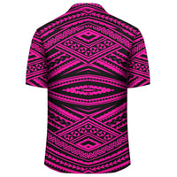 Polynesian Tatau Pink Hawaiian Shirt - Polynesian Pride