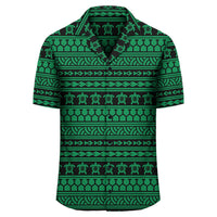 Polynesian Tattoo tribal Green Hawaiian Shirt - Polynesian Pride