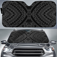 Polynesian Tradition Car Sun Shade Auto Sun Shade Universal Fit Gray - Polynesian Pride