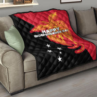 Papua New Guinea Premium Quilt Independence Day Flag Style LT16 - Polynesian Pride