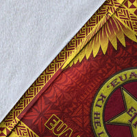 Tonga Eua High School Premium Blanket Simplified Version LT8 - Polynesian Pride