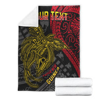 (Custom Personalised) Papua New Guinea Premium Blanket Raggiana Birds Of Paradise Happy 47th Independence Day LT13 - Polynesian Pride