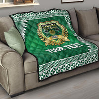 (Custom Personalised) Tonga Saineha High School Premium Quilt Simplified Version LT8 - Polynesian Pride