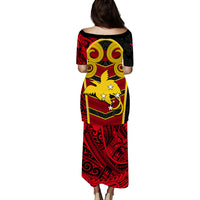 Papua New Guinea Puletasi Dress No.2 LT6 - Polynesian Pride