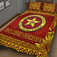 Tonga Eua High School Quilt Bed Set Simplified Version LT8 - Polynesian Pride